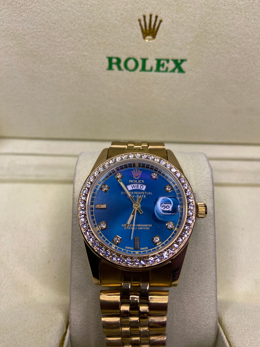 Rolex Oyster Perpetual Day-Date – Two Tone Silver Dial Edition