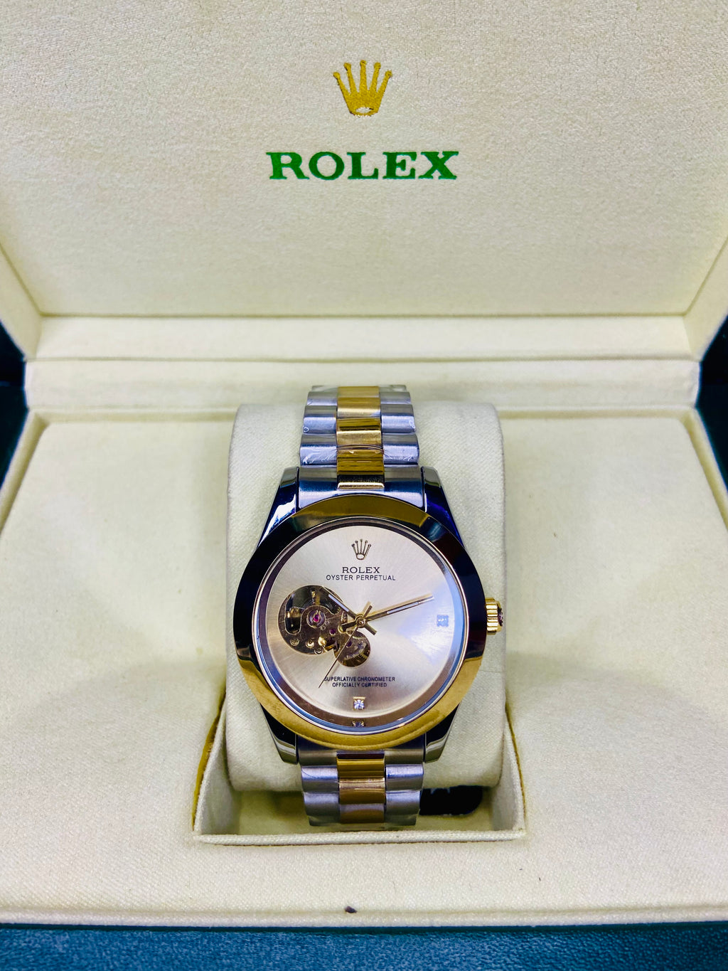 Rolex Oyster Perpetual – Open Heart Full Automatic Edition