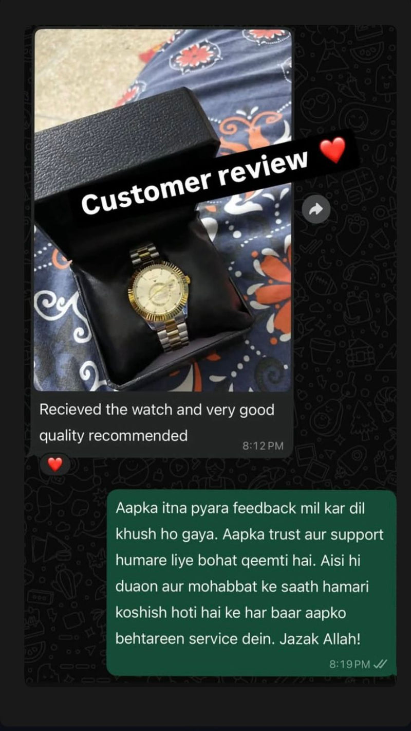 Customer testimonial 1