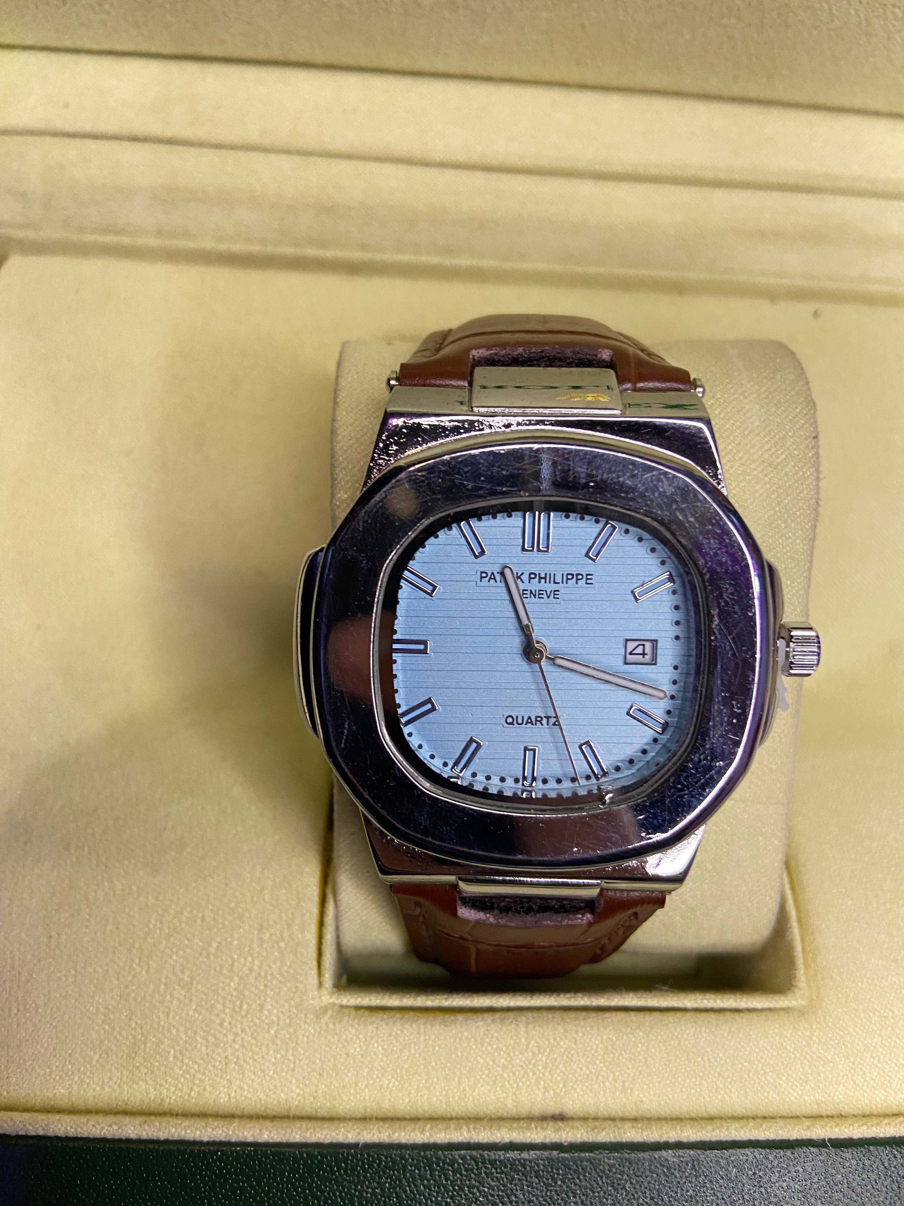 PP Leather Straps (swiss like movement)