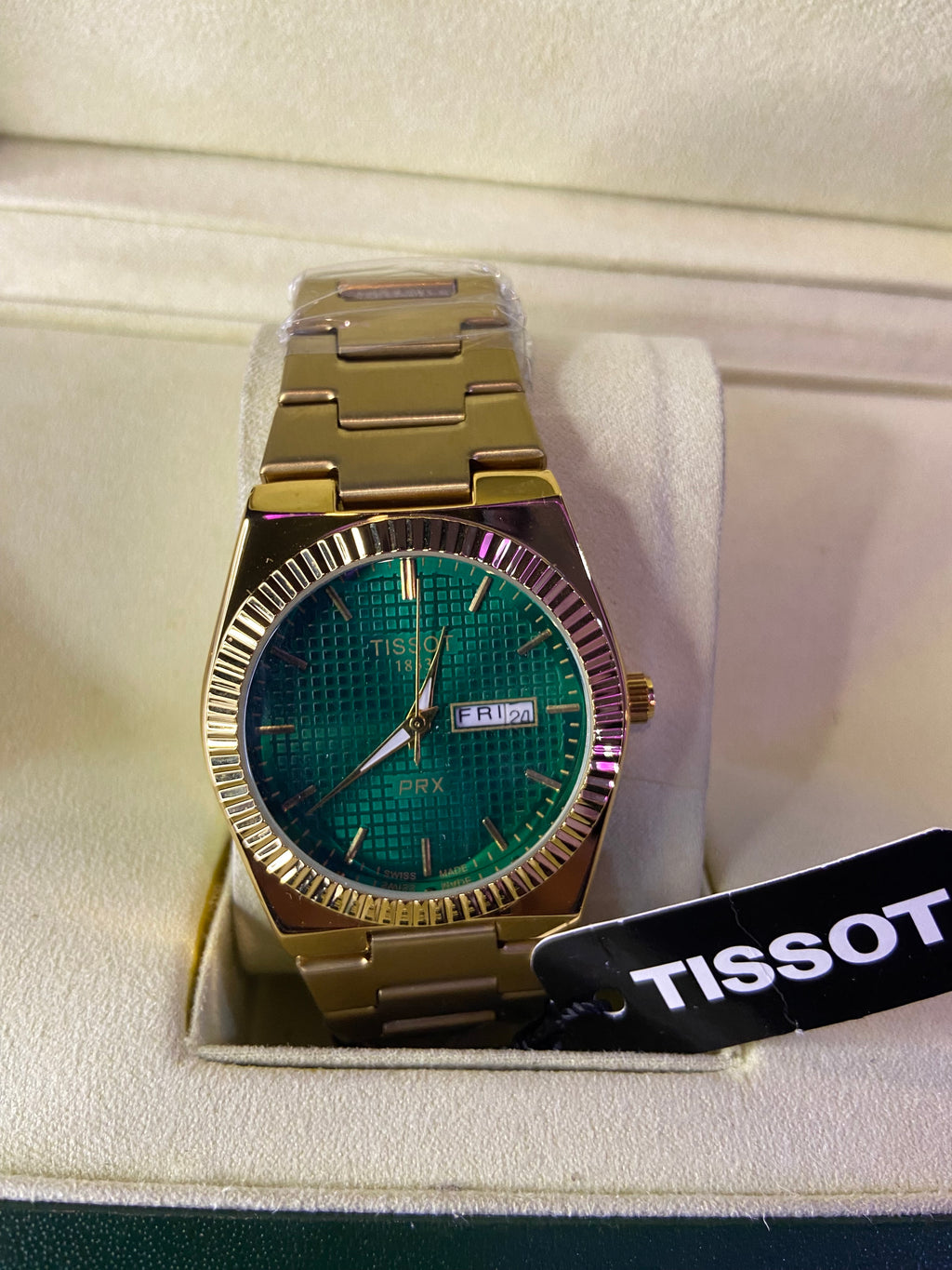 Tissot Prx 1853 golden edition