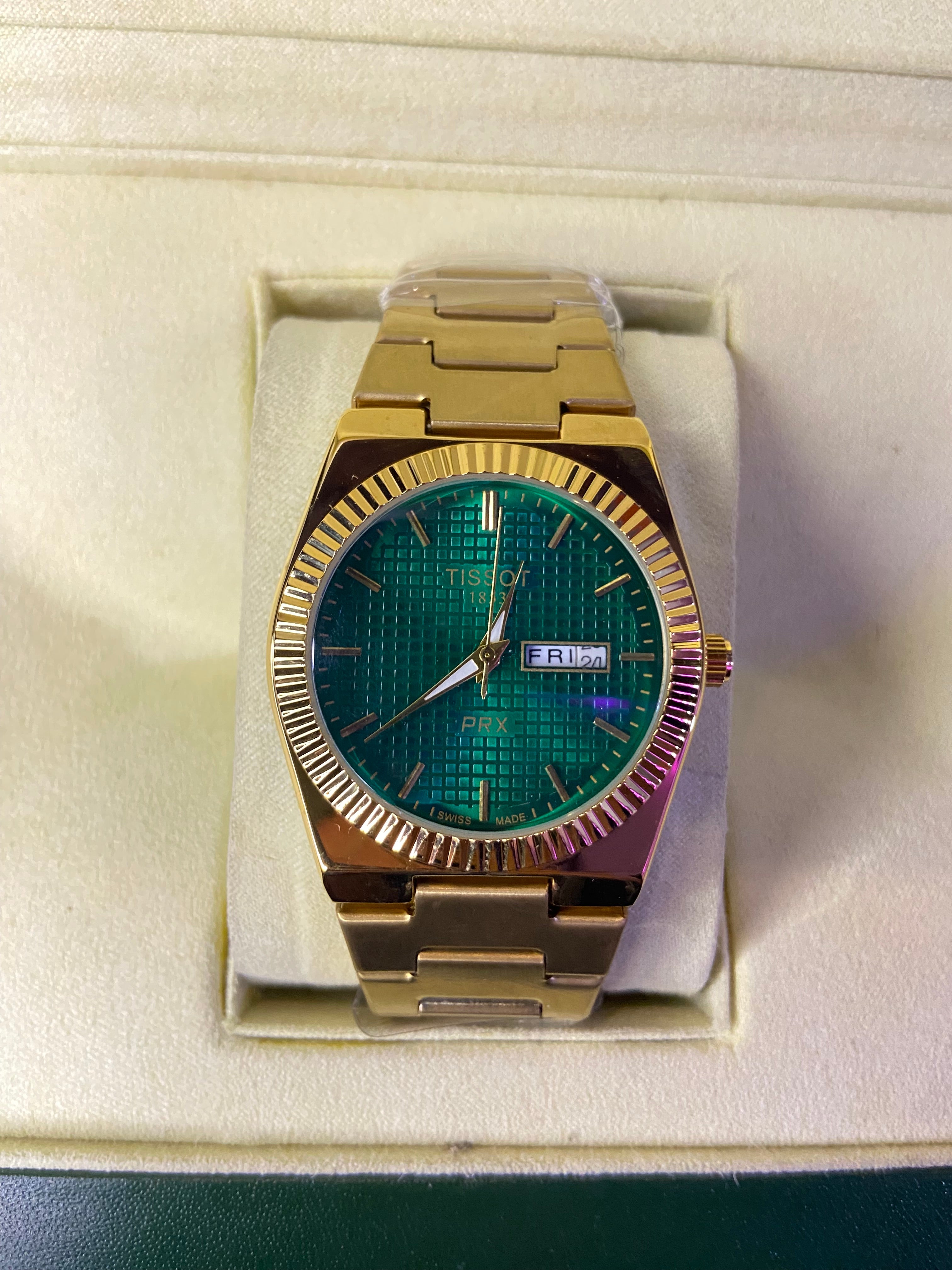 Tissot Prx 1853 golden edition