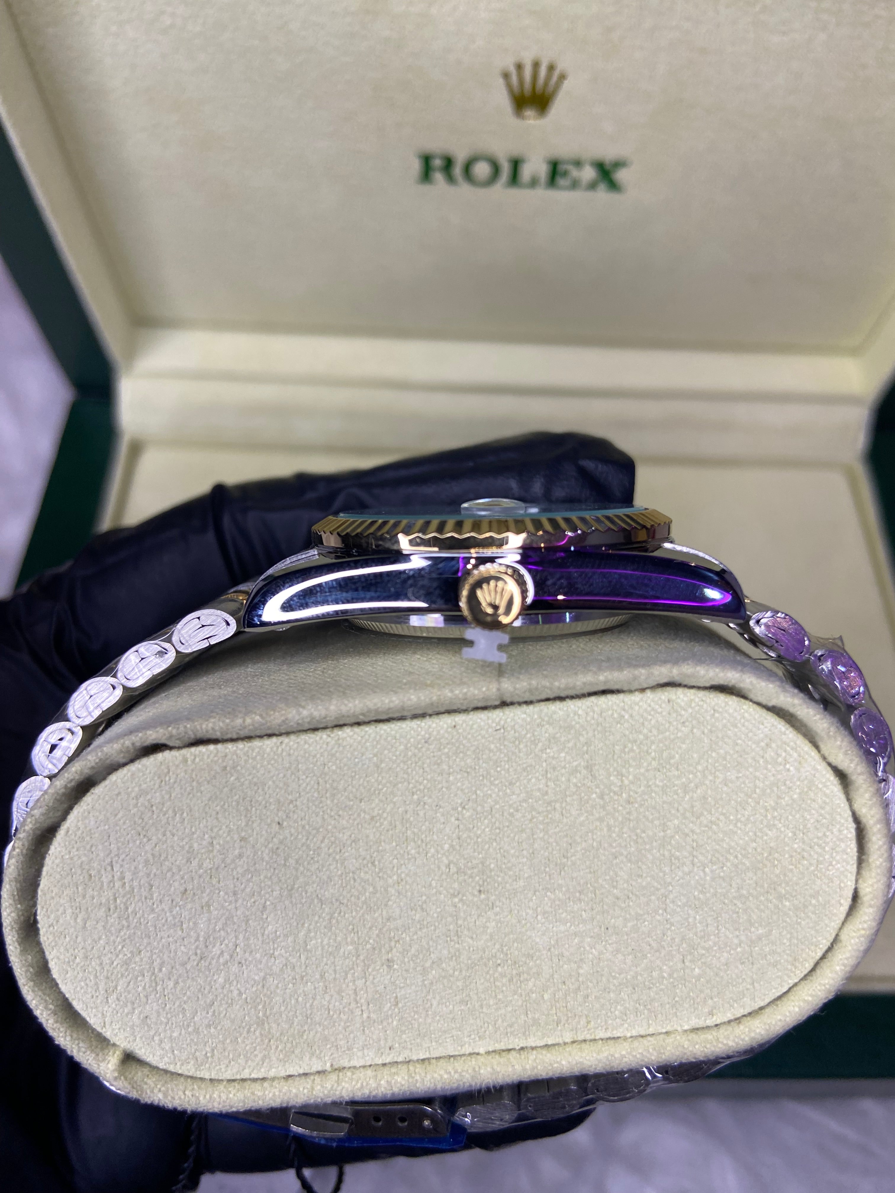 Rolex Oyster Perpetual Day-Date – Two Tone Silver Dial Edition