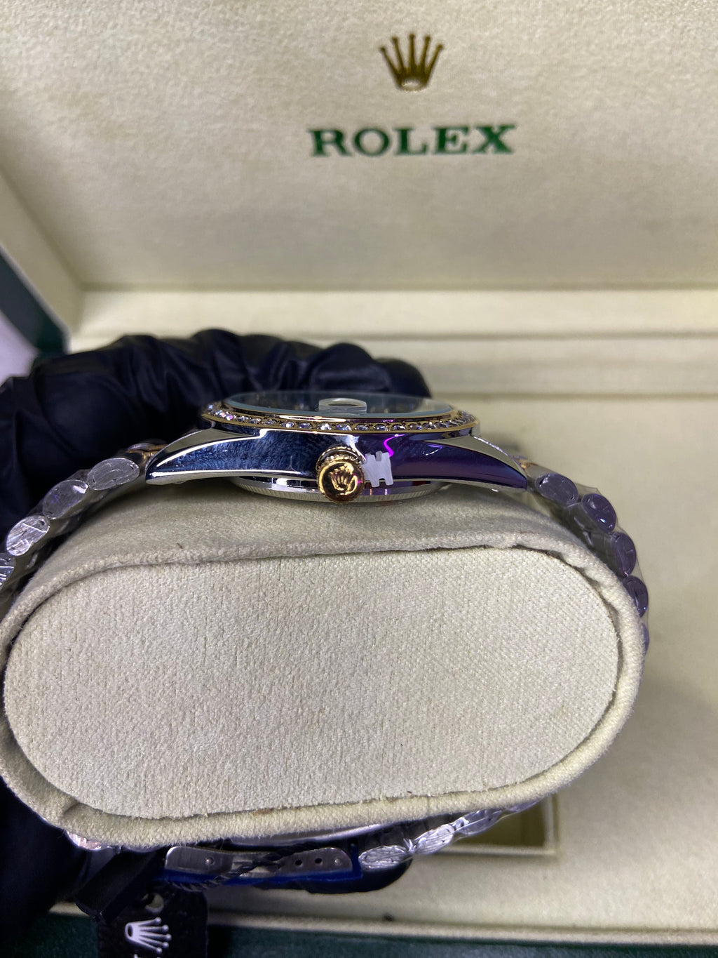 Rolex Oyster Perpetual Day-Date – Two Tone Silver Dial Edition