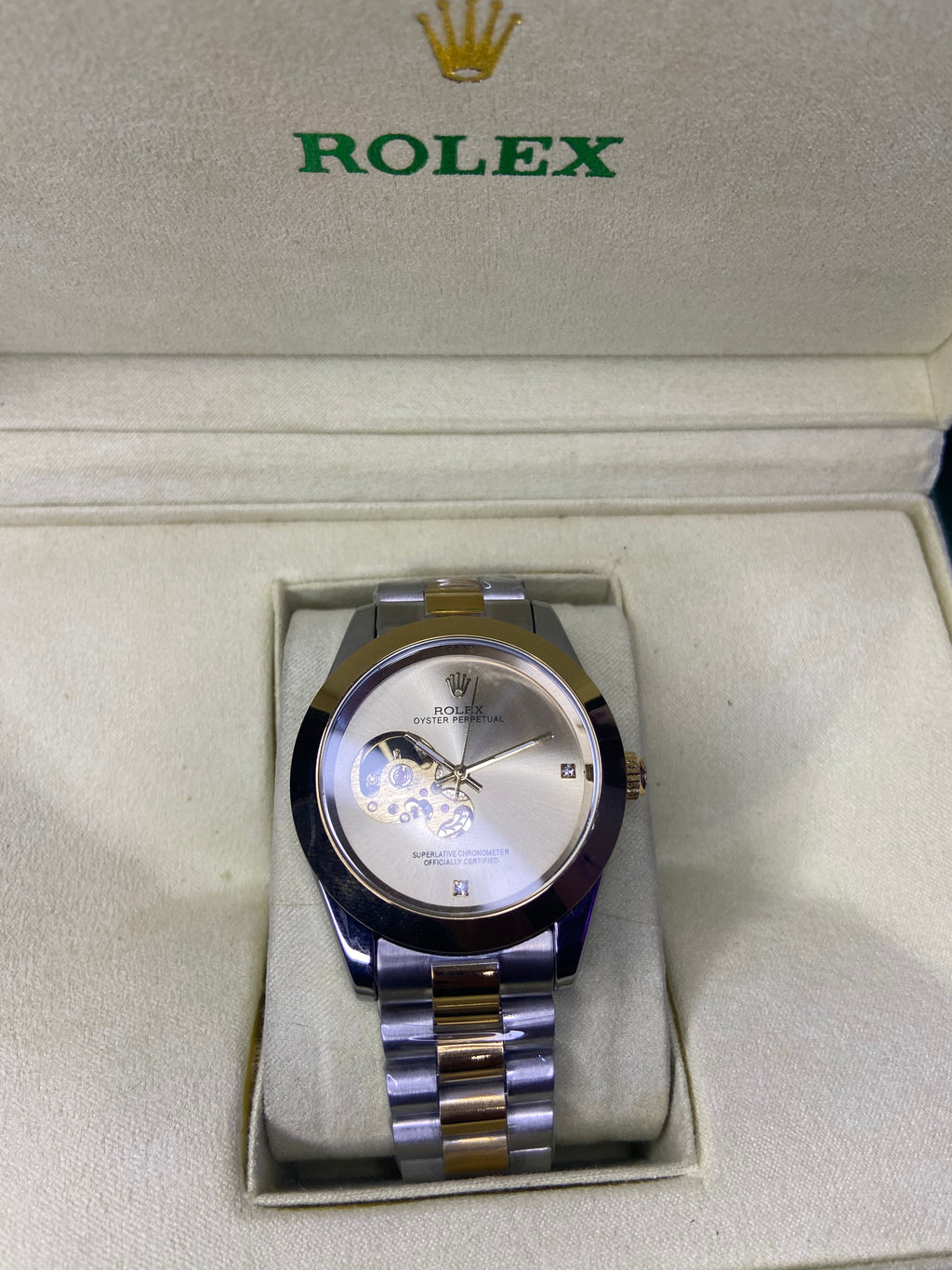 Rolex Oyster Perpetual – Open Heart Full Automatic Edition