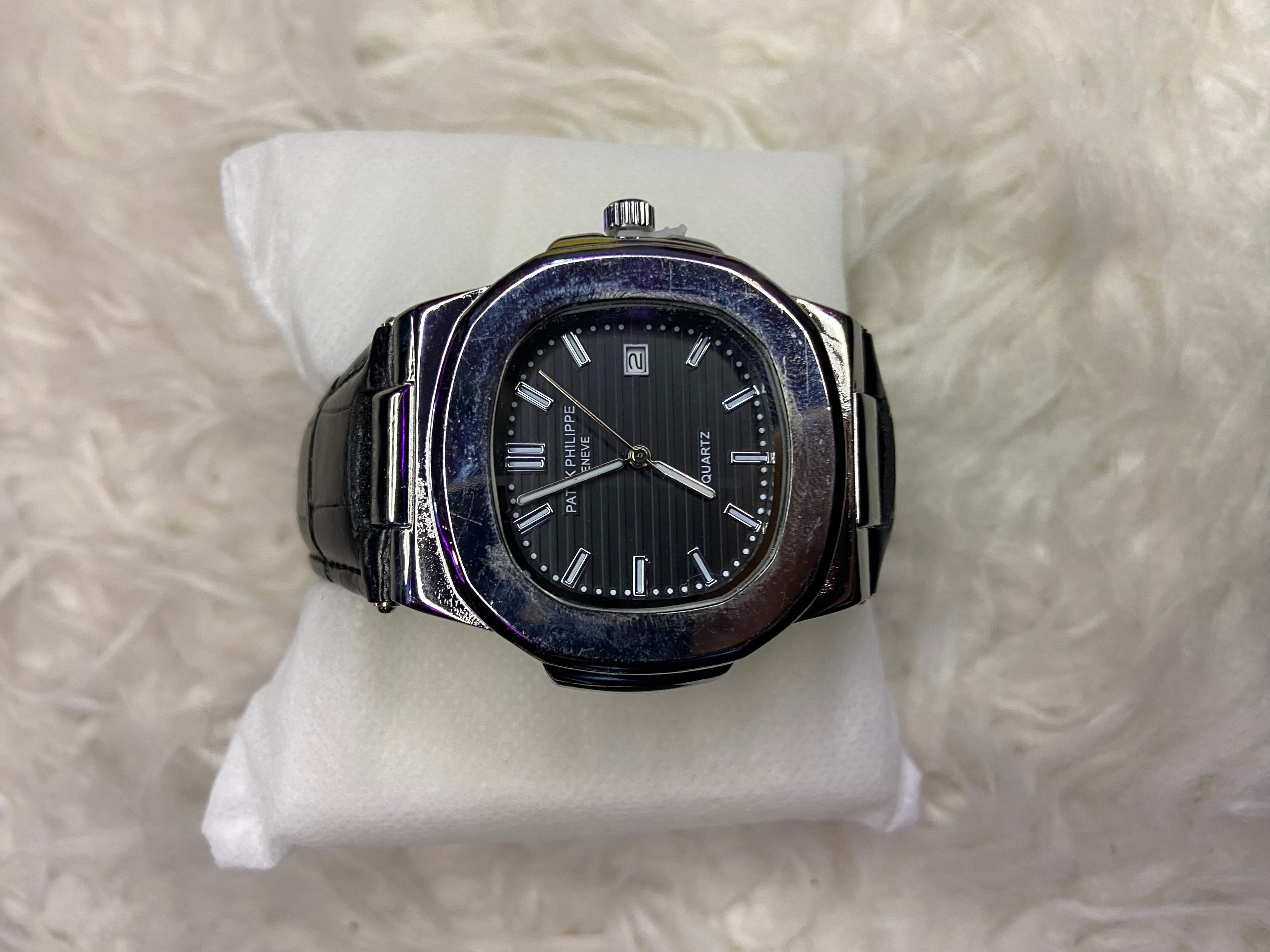 PP Leather Straps (swiss like movement)